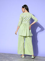 Thumbnail for Ahalyaa Printed Tunic with Palazzos - Distacart