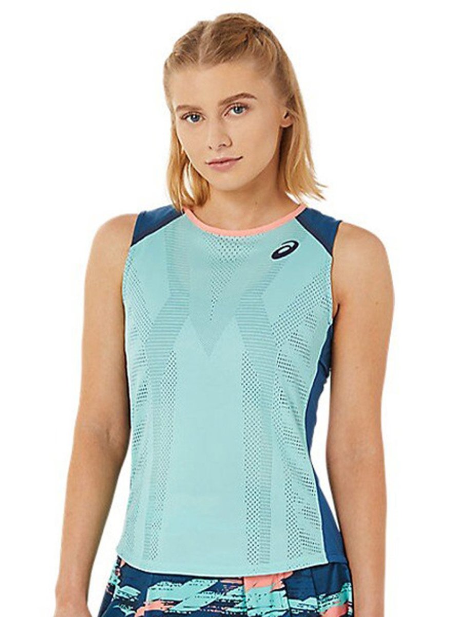 ASICS Match Actibreeze Printed Sleeveless Tank T-shirt - Distacart