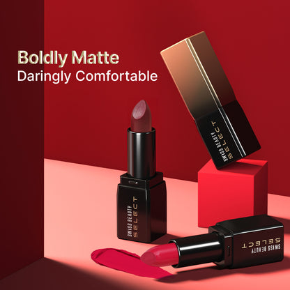 Swiss Beauty Select Dare To Matte Lipstick - 2 Persian Pink - Distacart