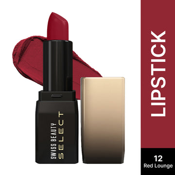 Swiss Beauty Select Dare To Matte Lipstick - 12 Red Lounge