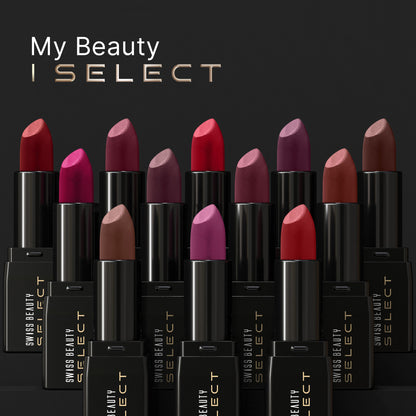 Swiss Beauty Select Dare To Matte Lipstick - 12 Red Lounge - Distacart