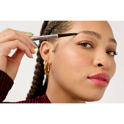 Benefit Cosmetics Precisely, My Brow Detailer Eyebrow Pencil - 35 Neutral Medium Brown - Distacart