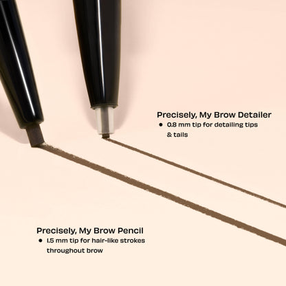 Benefit Cosmetics Precisely, My Brow Detailer Eyebrow Pencil - 4 Warm Deep Brown - Distacart