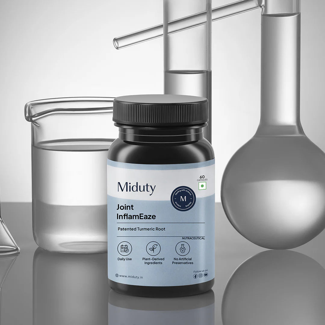 Miduty by Palak Notes Joint InflamEaze Capsules (Formerly Joint Pain Relief)