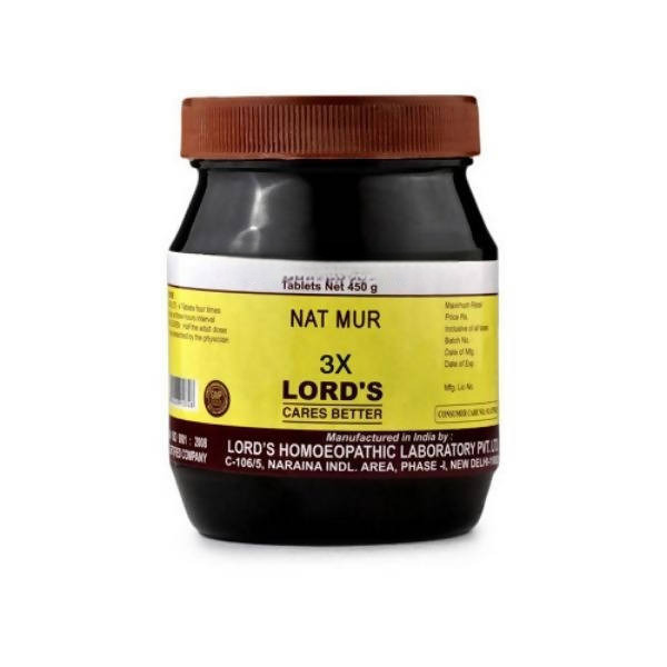 Lord's Homeopathy Nat Mur Tablets - Distacart