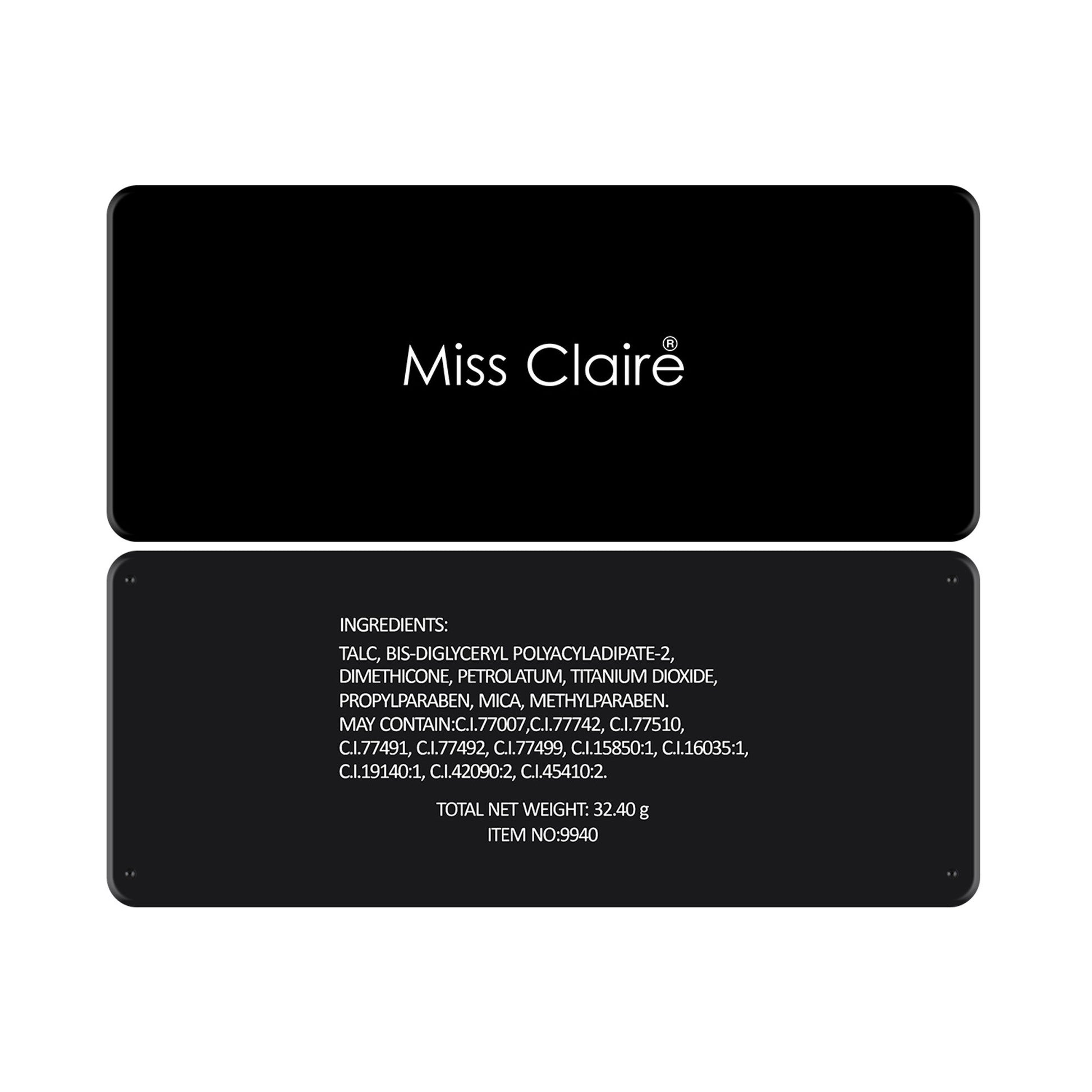 Miss Claire Make Up Palette 9940 (Eyeshadow Palette) - Distacart