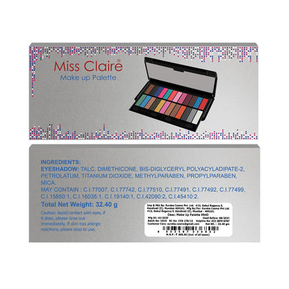 Miss Claire Make Up Palette 9940 (Eyeshadow Palette) - Distacart
