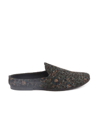 Thumbnail for FAUSTO Men Printed Round Toe Lightweight Velvet Mule Sneakers