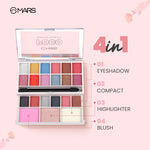 Thumbnail for MARS Cosmetics Poco Face Makeup And Eyeshadow Palette - 01