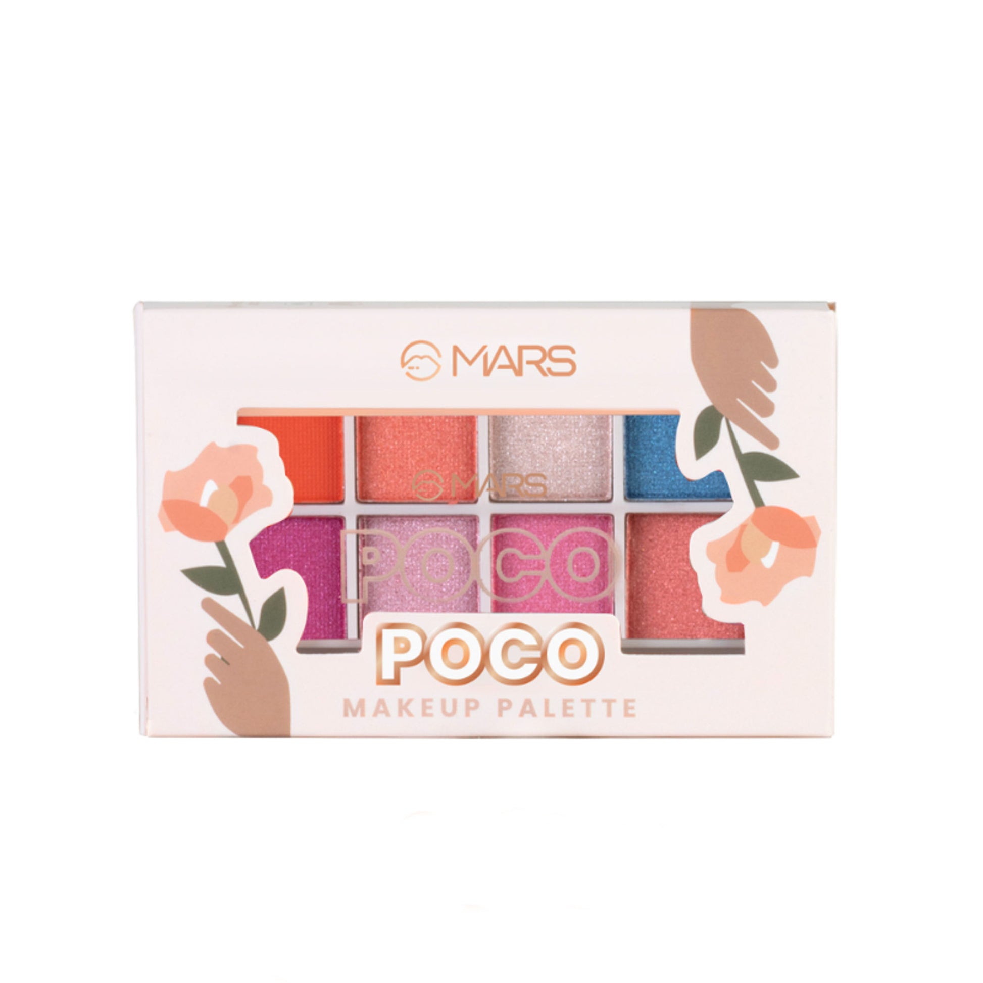 MARS Cosmetics Poco Face Makeup And Eyeshadow Palette - 02 - Distacart