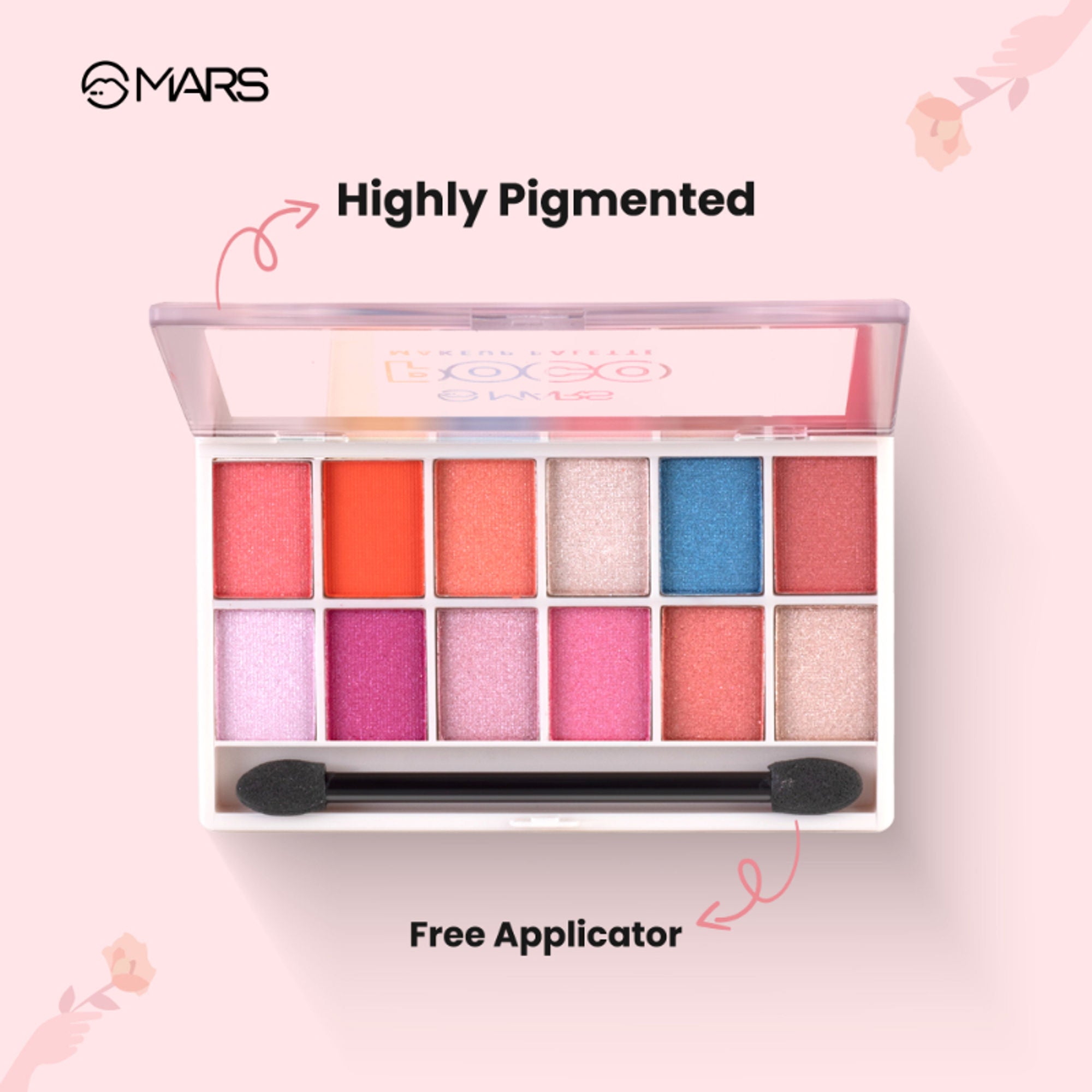 MARS Cosmetics Poco Face Makeup And Eyeshadow Palette - 02
