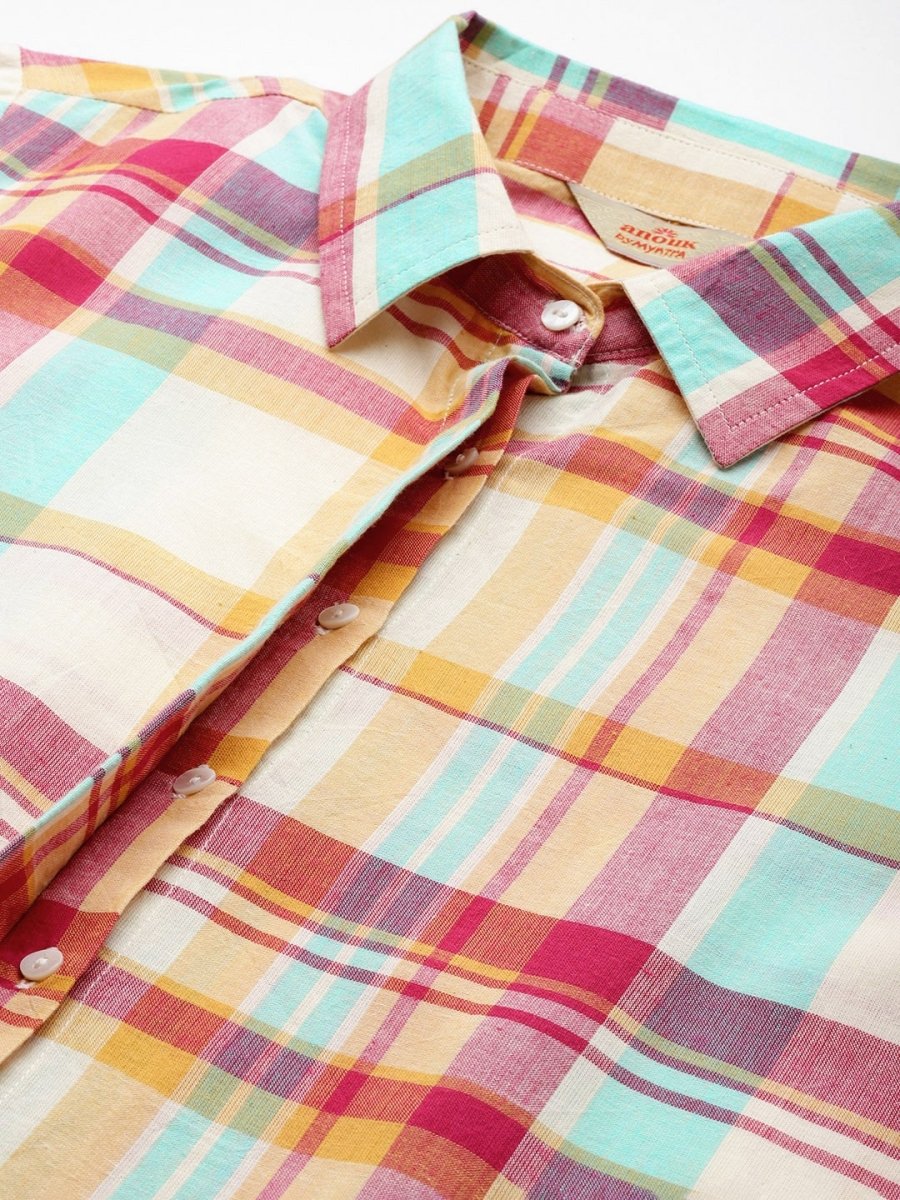 Anouk X Kaamkaaj Women Pure Cotton Kurta with Trousers - Distacart