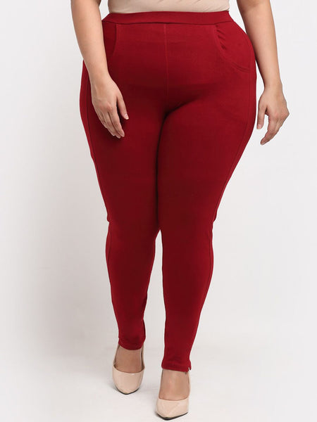 TAG 7 Women Plus Size Ankle Length Cotton Leggings - Distacart