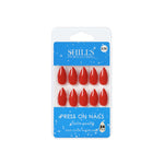 Thumbnail for shills professional reusable press on nails almond spn636