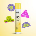 Thumbnail for Nykaa Naturals SUNKISSED GLOW Invisible Sunscreen Gel SPF 50 PA++++ with Niacinamide and Vitamin C - Distacart
