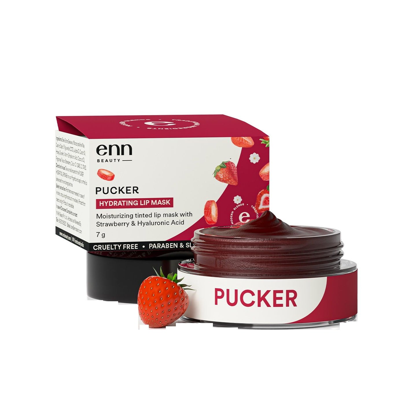 Enn Pucker Hydrating Lip Mask - Distacart