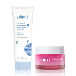 Thumbnail for Plum Niacinamide & Hyaluronic Acid Face Wash & Moisturizer Combo For Bright, Hydrated & Plumped Skin - Distacart