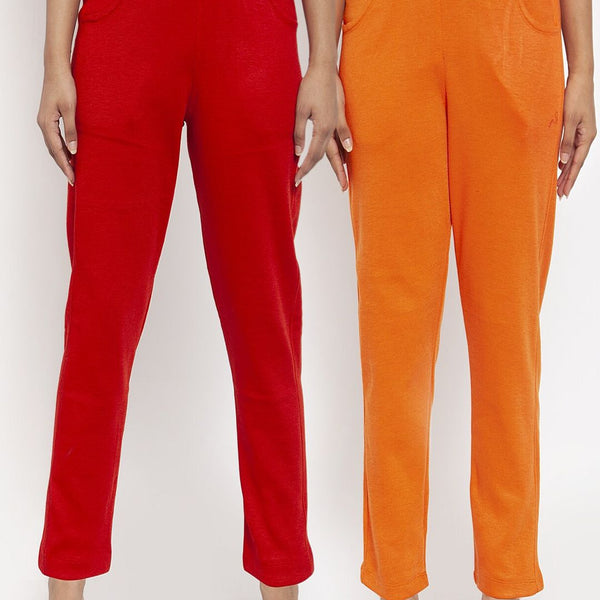 TAG 7 Women Pack of 2 Wool Blend Ankle-Length Acrylic Leggings Pants - Distacart