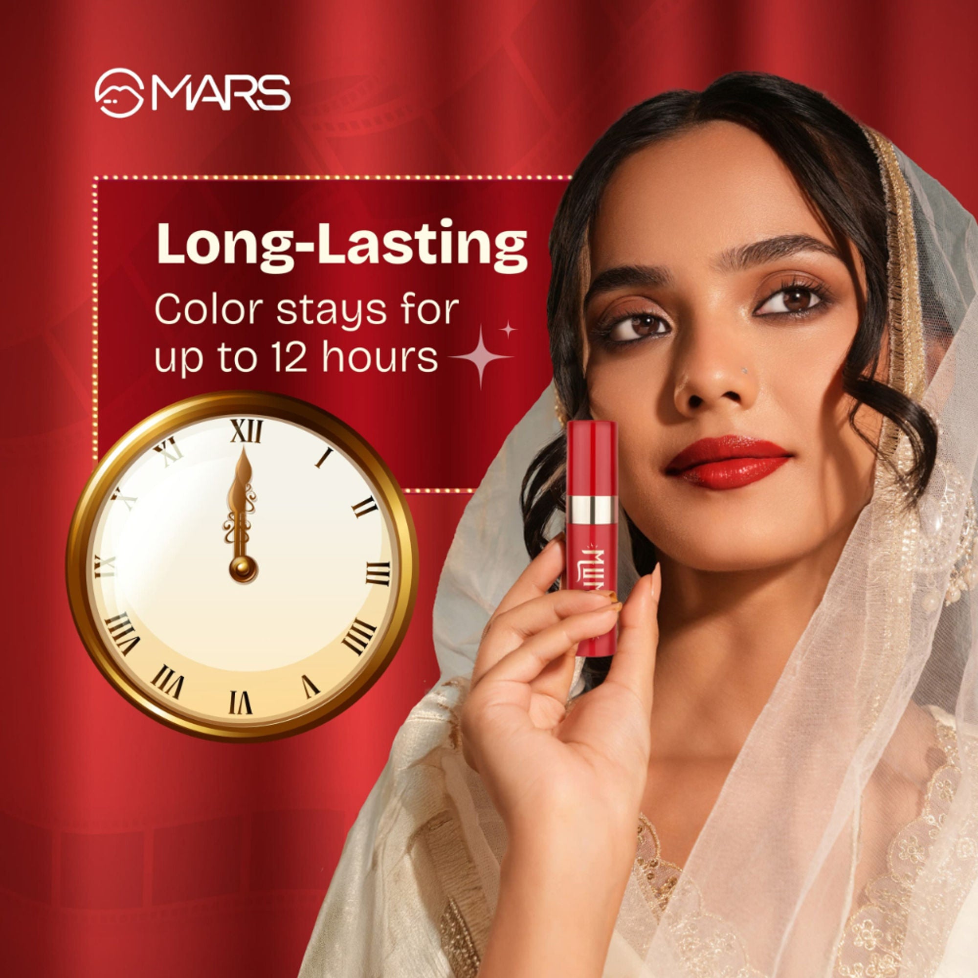 MARS Cosmetics Cinemagic Transfer-Proof Lip Gloss - 05-Mastani - Distacart