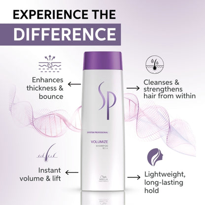 System Professional Volumize Shampoo for Fine Hair, Strengthening & adding Volume - Distacart