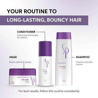 System Professional Volumize Shampoo for Fine Hair, Strengthening & adding Volume - Distacart