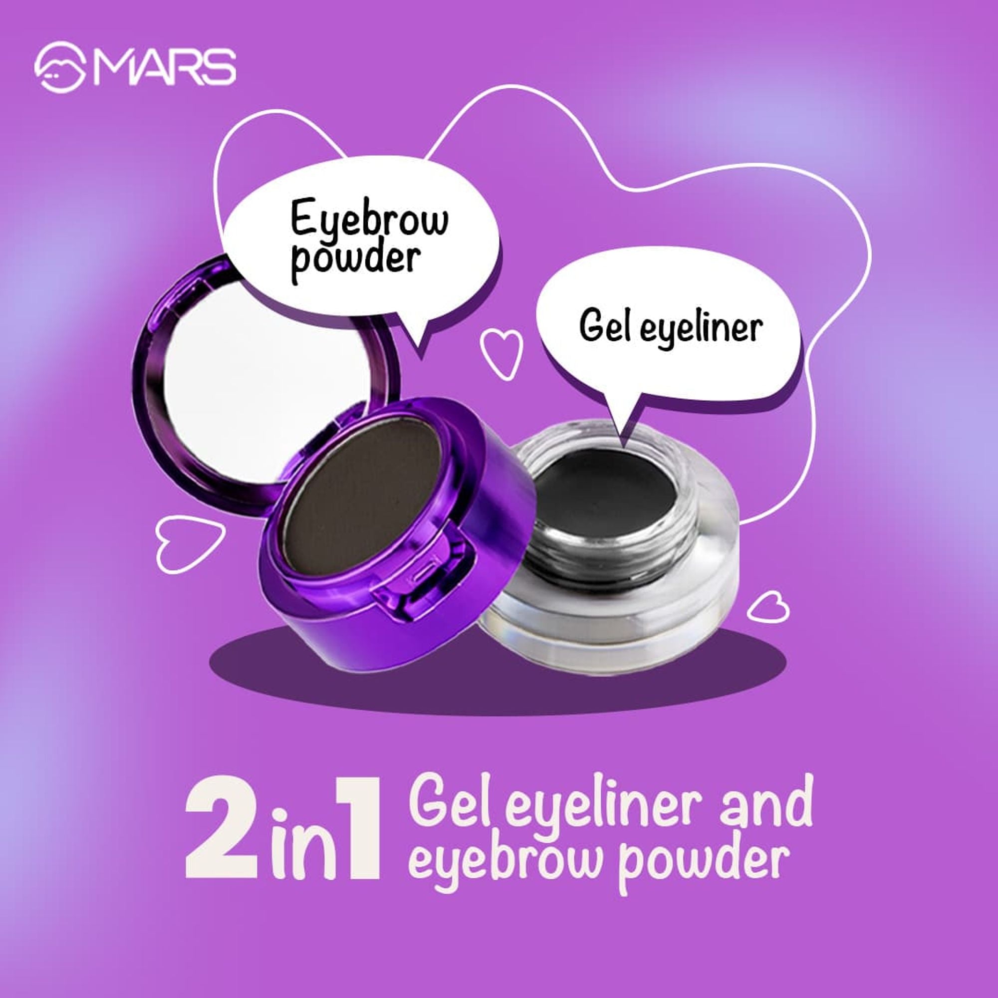 MARS Cosmetics Eyelove Multi Pods Eyeliner - Black - Distacart