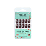 Thumbnail for shills professional reusable press on nails oval spn505