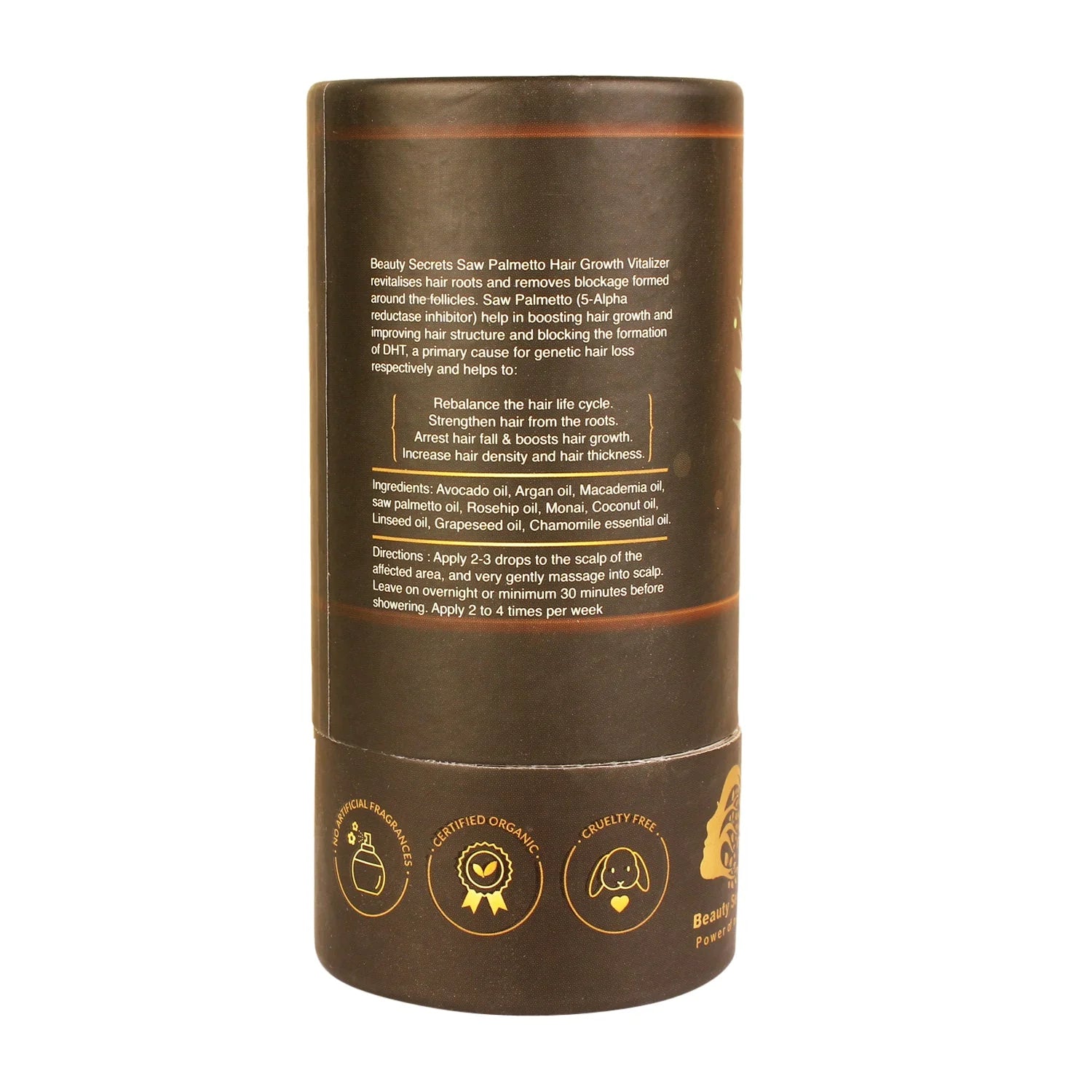 Beauty Secrets Saw Palmetto Hair Growth Serum - Distacart