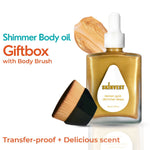 Thumbnail for Skinvest Molten Gold Shimmer Drops With Buff Body Brush