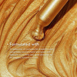 Thumbnail for Skinvest Molten Gold Shimmer Drops With Buff Body Brush - Distacart