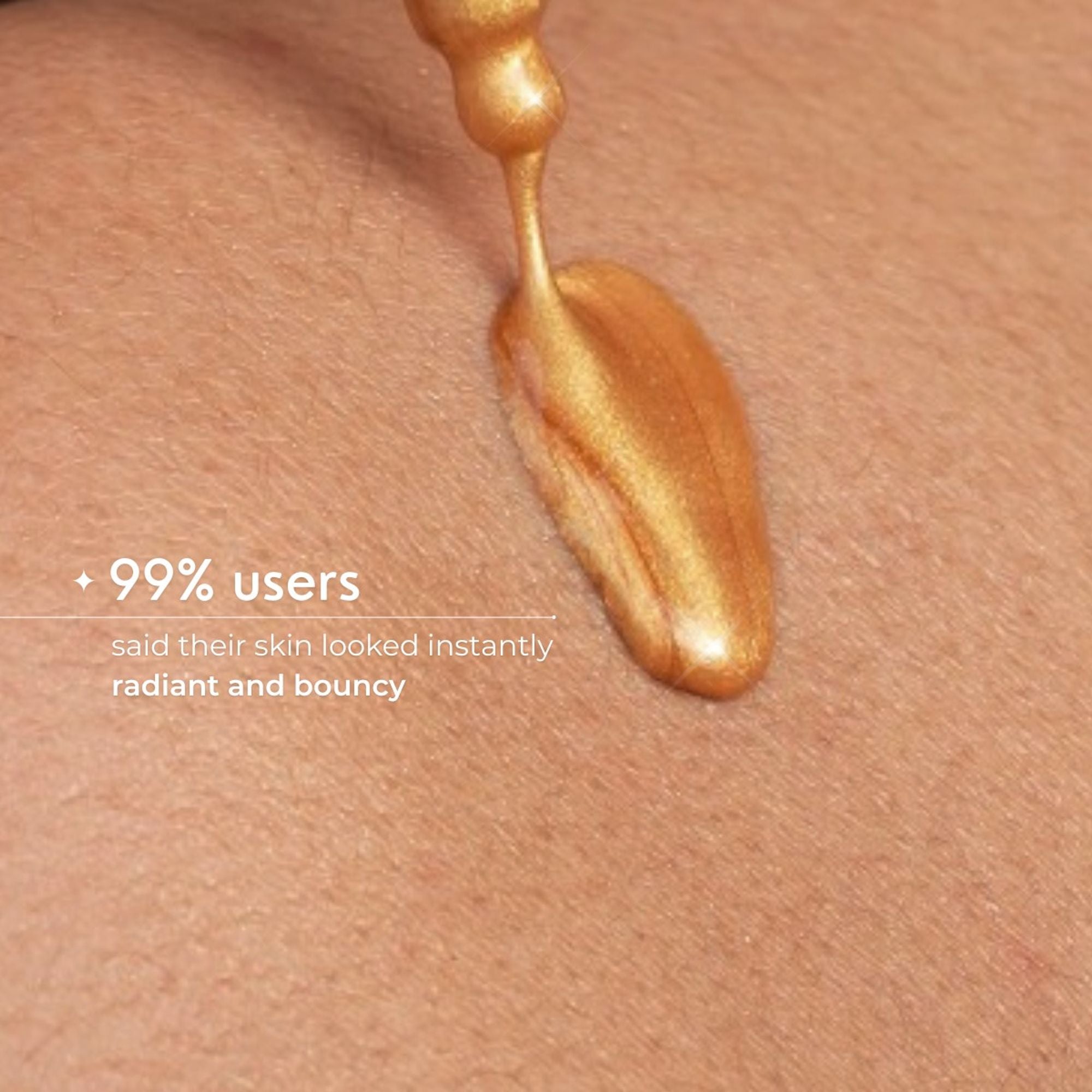 Skinvest Molten Gold Shimmer Drops With Buff Body Brush - Distacart