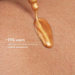 Thumbnail for Skinvest Molten Gold Shimmer Drops With Buff Body Brush - Distacart