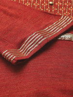 Thumbnail for AURELIA Women Red Ethnic Empire Midi Dress - Distacart