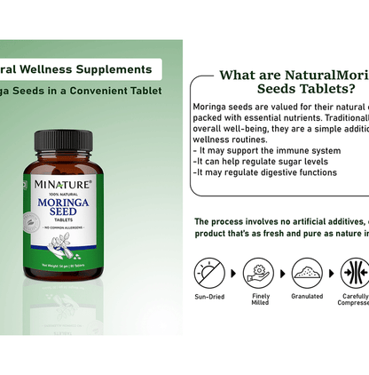 Minature Moringa Seed Tablet