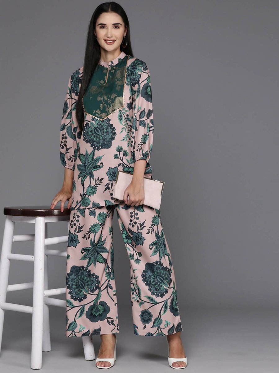 Ahalyaa Women's Traditional Wear Co-ods - Tan - Distacart