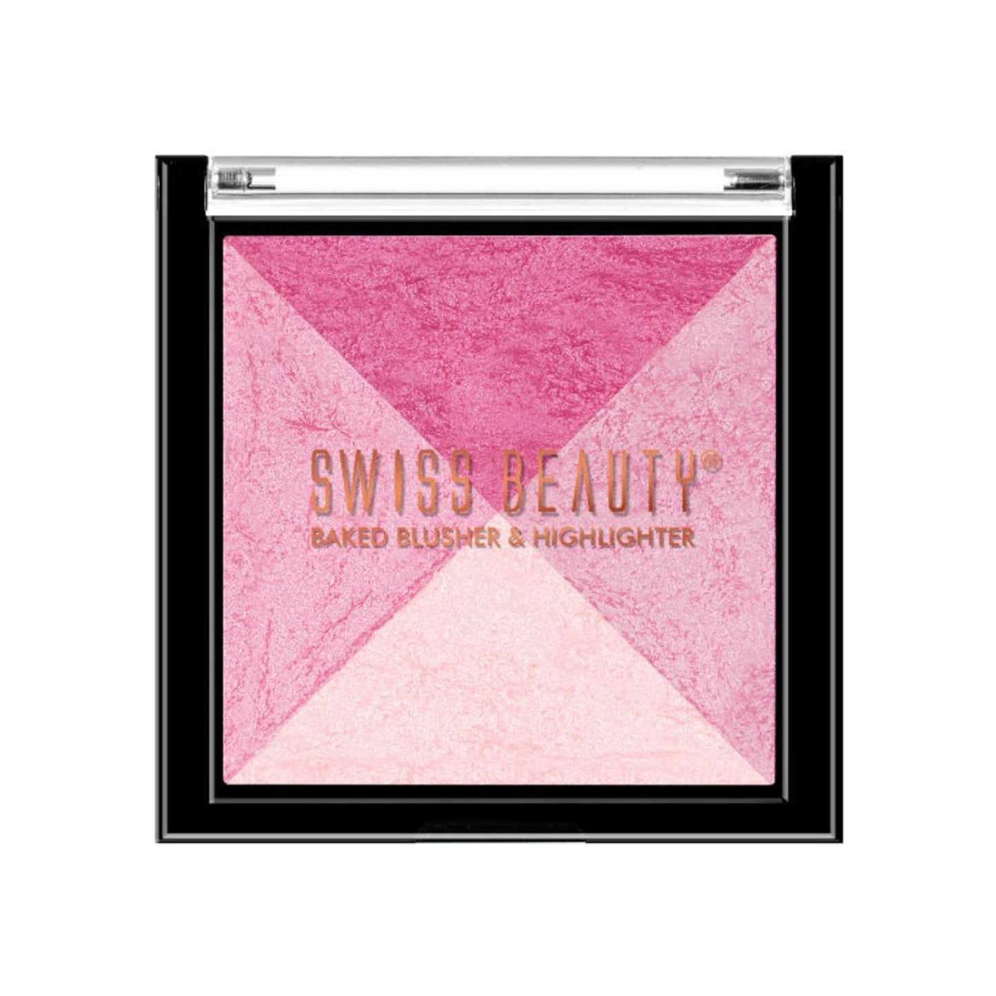 Swiss Beauty Baked Blusher & Highlighter - 03 - Distacart