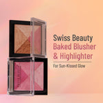 Thumbnail for Swiss Beauty Baked Blusher & Highlighter - 04 - Distacart