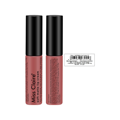 Miss Claire Soft Matte Lip Cream - 31 - Distacart