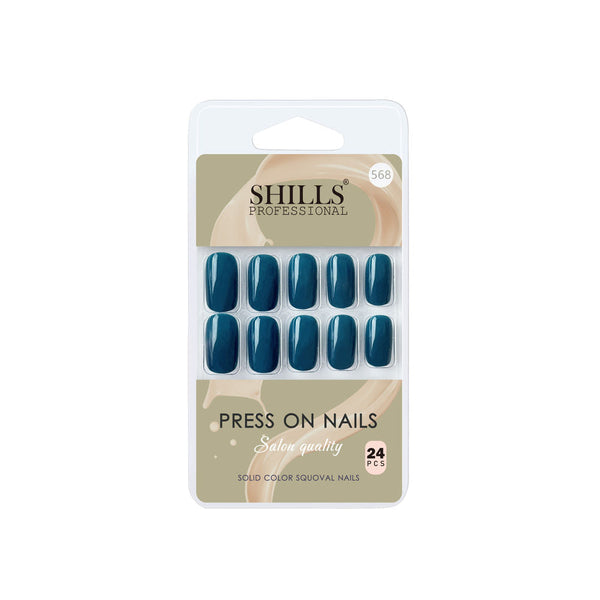 shills professional reusable press on nails square spn568