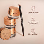 Thumbnail for Swiss Beauty 3 In 1 Eyeliner, Eyebrow Filler and Kajal , 24-Hour Stay ,Waterproof - 01 Black - Distacart