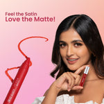 Thumbnail for Swiss Beauty Lip Stain Matte Lipstick - 202 Peaches And Cream - Distacart