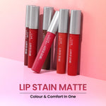 Thumbnail for Swiss Beauty Lip Stain Matte Lipstick - 222 Hot Nude - Distacart