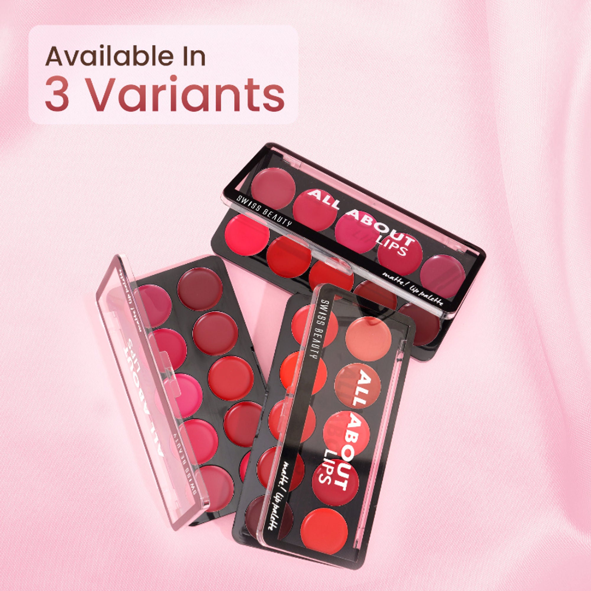 Swiss Beauty All About Lip Palette - 1 - Distacart