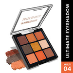 Thumbnail for Swiss Beauty Ultimate 9 Pigmented Colors Eyeshadow Palette - 4