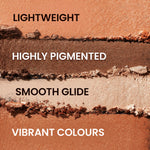 Thumbnail for Swiss Beauty Ultimate 9 Pigmented Colors Eyeshadow Palette - 4 - Distacart