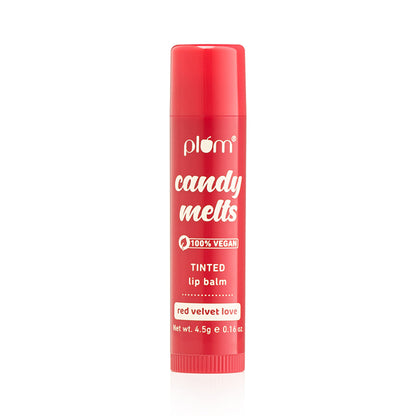 Plum Candy Melts Tinted Lip Balm - Red Velvet Love - Distacart