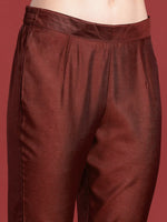 Thumbnail for Anouk Woven Design Regular Sequinned Kurta with Trousers & Dupatta - Distacart