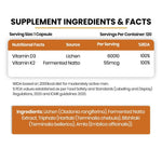 Thumbnail for Himalayan Organics Vlado’s Plant Based 600iU Supplement Vitamin D3 + K2