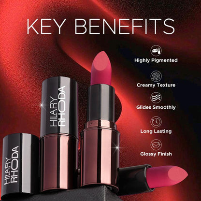 Hilary Rhoda Creamy Touch Lipstick - Fiery Red 09 - Distacart