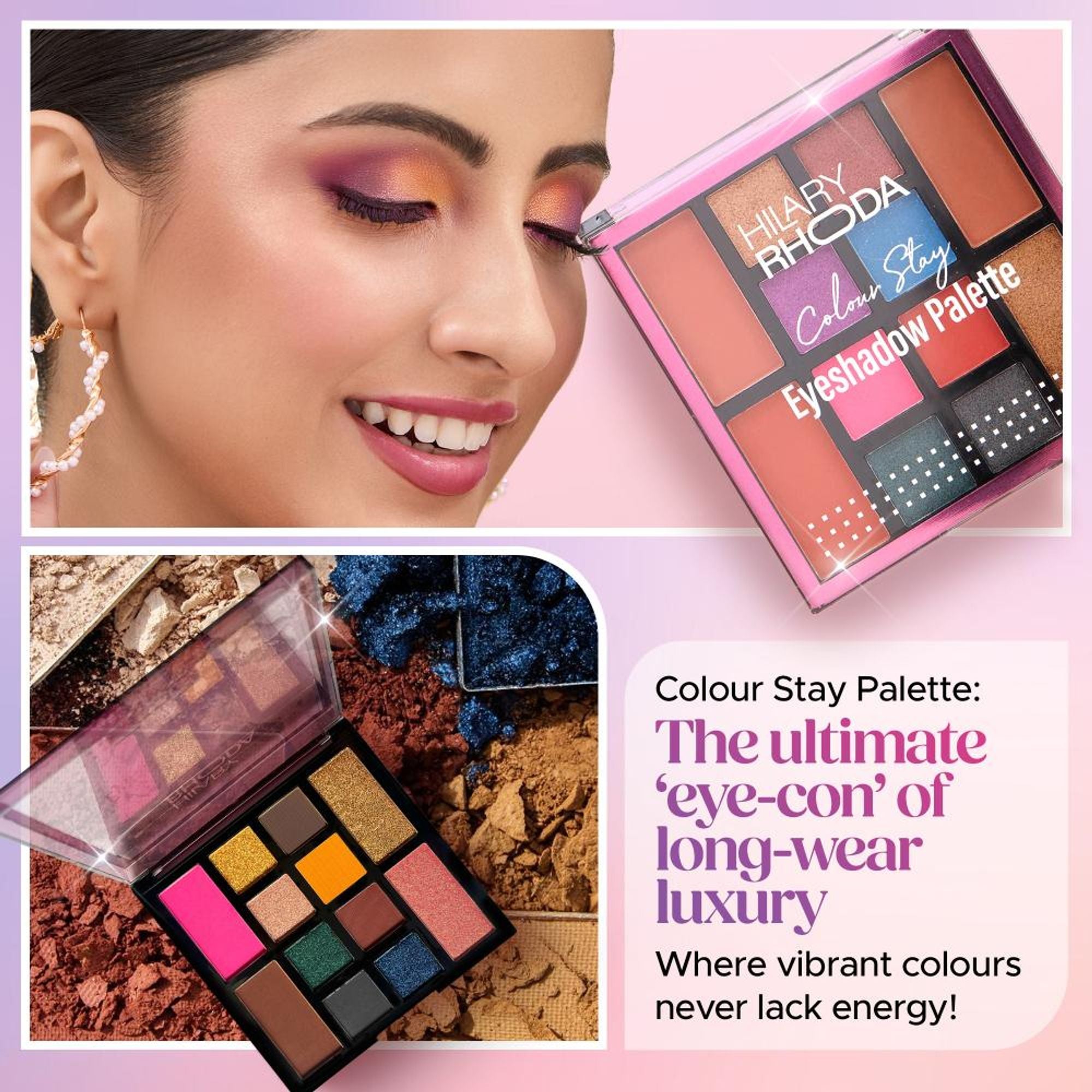 Hilary Rhoda Colour Stay Eyeshadow Palette - 1 - Distacart